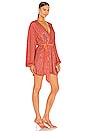 view 2 of 4 ROBE COURTE GABRIELLE in Coral