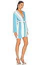 view 2 of 4 ROBE GABRIELLE in Blue Stripe