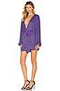 view 2 of 4 Gabrielle Robe Dress in Purple