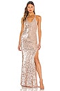 view 1 of 4 VESTIDO MARIE in Rose Gold
