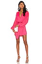 view 1 of 5 x REVOLVE Gabrielle Robe Dress in Pink Ultra