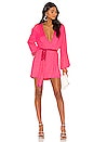 view 4 of 5 x REVOLVE Gabrielle Robe Dress in Pink Ultra