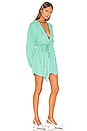 view 2 of 4 Gabrielle Robe Dress in Metallic Mint