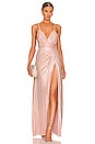 view 1 of 4 ROBE MAXI YESI in Dusty Pink