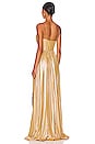view 3 of 4 Doss Dress in Champagne Gold