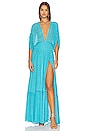 view 1 of 4 Tennie Dress in Blue Atoll