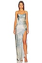 view 1 of 4 MAXIVESTIDO ACADIA in Romano Denim