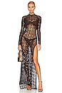 view 1 of 4 Alexa Dress in Coffee Bean