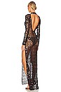 view 3 of 4 Alexa Dress in Coffee Bean