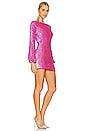view 2 of 4 Tara Crochet Dress in Iridescent Pink