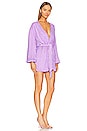 view 2 of 5 Gabrielle Robe in Iridescent Lavender