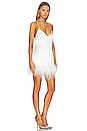 view 2 of 4 Susana Feather Dress in White