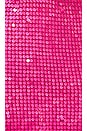 view 4 of 4 Crystal Crochet Dress in Hyper Pink