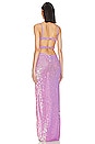 view 3 of 4 Coco Crochet Dress in Iridescent Lilac Pink