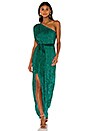view 1 of 5 Vivien Gown in Emerald
