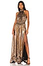 view 1 of 4 ROBE DE SOIRÉE in Bronze
