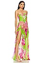 view 2 of 3 Marisol Dress in Lime Anthurium
