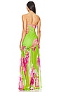 view 3 of 3 Marisol Dress in Lime Anthurium