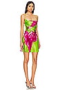 view 2 of 4 Azura Dress in Lime Anthurium