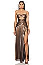 view 1 of 3 Mallory Dress in Bronze