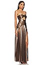 view 2 of 3 Mallory Dress in Bronze