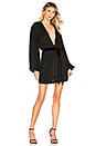 view 1 of 4 ROBE GABRIELLE ROBE in Black