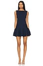 view 1 of 4 Audrina Dress in Navy