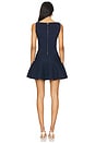 view 3 of 4 Audrina Dress in Navy