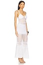 view 2 of 3 Belize Dress in Metallic White