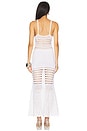 view 3 of 3 Belize Dress in Metallic White