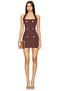 view 1 of 3 Harlynn Knit Dress in Metallic Pecan