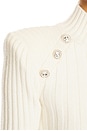 view 5 of 5 Jane Faux Fur Dress in Winter White & Cream