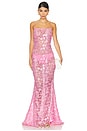 view 1 of 4 Delaina Dress in Pink