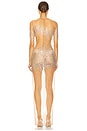 view 3 of 4 Miranda Embellished Dress in Silver