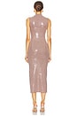 view 3 of 4 Dove Dress in Truffle
