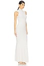 view 2 of 3 Skylar Dress in Metallic Winter White