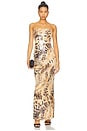 view 1 of 4 Ember Dress in Leopard Sequin