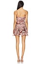 view 3 of 3 Shaniece Dress in Earl Rose Zebra