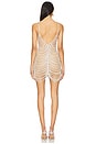 view 3 of 4 Hollis Dress in Silver & Black