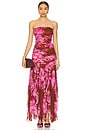 view 4 of 4 Teryn Dress in Camellia Reverie