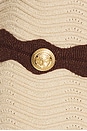 view 4 of 4 Mavis Knit Dress in Metallic Chestnut & Bone