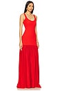 view 2 of 3 Kennedi Knit Dress in Metallic Geranium