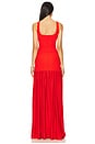 view 3 of 3 Kennedi Knit Dress in Metallic Geranium