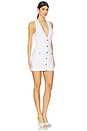 view 2 of 4 Ellison Dress in White & Gold