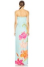 view 3 of 3 Vivi Dress in Acqua Primavera