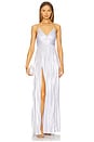 view 1 of 4 Carolina Dress in Metallic Cloud