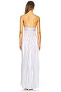view 3 of 4 Carolina Dress in Metallic Cloud