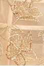 view 4 of 4 Katarina Dress in Nude & Gold