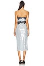 view 3 of 4 Ellen Sequin Dress in Ice Blue
