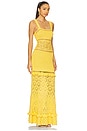 view 2 of 4 ROBE MAILLE CROCHET WINONA in Sol & Gold
